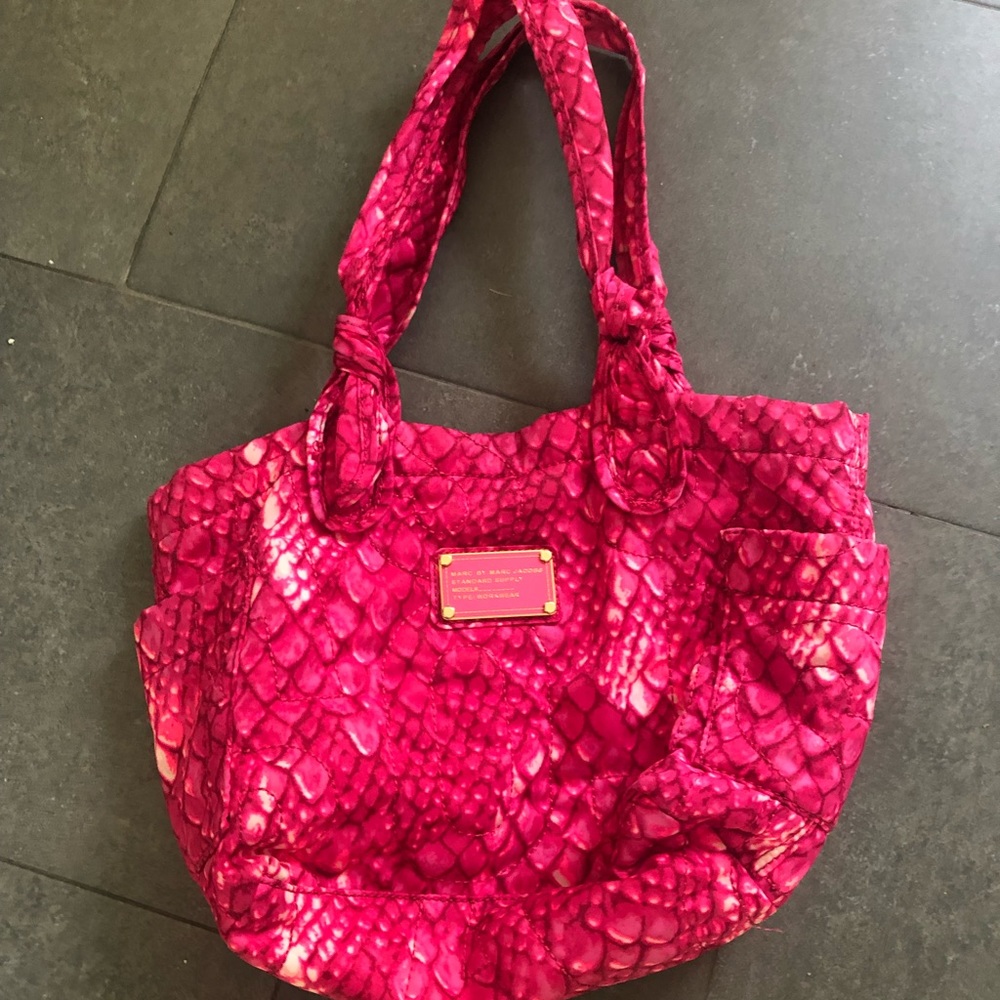 STUNNING Marc Jacobs mini nylon Tate tote